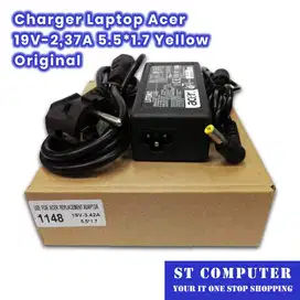 Charger Laptop Acer 19V-2,37A 5.5*1.7 Yellow Original
