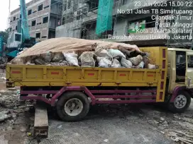 Jasa buang puing dan sampah