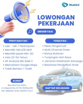 Lowongan kerja driver