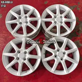 Jual velg oem jazz r15 4x100 brio agya alya calya dll