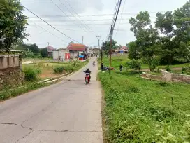 Jual tanah pingir jalan kabupaten lokasi deukat polres soreang