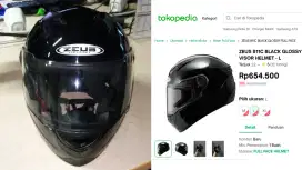 Helm Zeus 811 Mulus