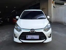TOYOTA AGYA 1.2 G AT 2019 FACELIFT PUTIH MATIC