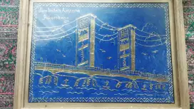 Hiasan dinding jembatan Ampera