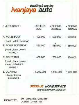 Poles , detailing , coating mobil