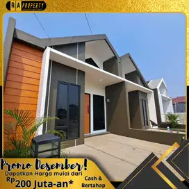 Cluster cantik 2 kamar dilokasi strategis dekat BOMANG mulai 200jutaan