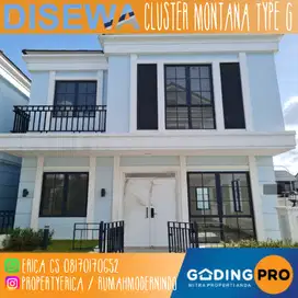 Disewakan Rumah Baru, Fresh Banget, Model Double Decker, Montana Lavon