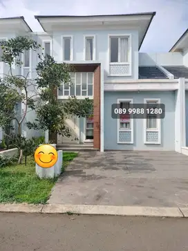 Disewa rumah semi furnish cluster chiara suvarna sutera tangerang