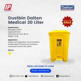Tempat Sampah Dalton 30 Liter - Tipe Medical B3 Rumah Sakit Klinik