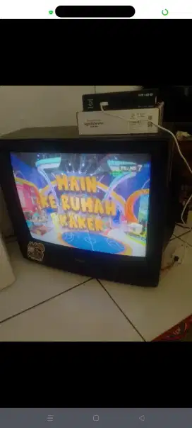 Tv 21 inch dan stb