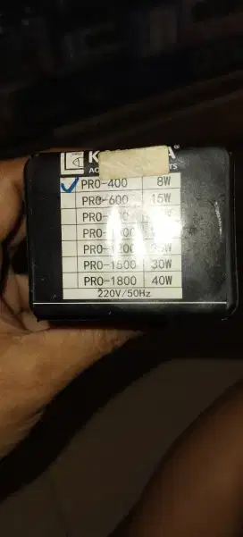 Lampu aquarium kandila pro red