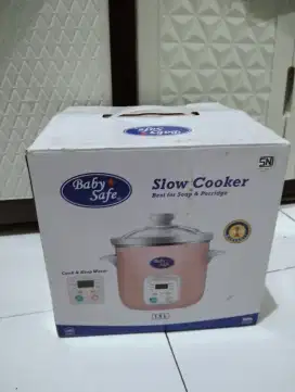 Baby safe digital slow cooker