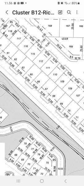 Langka Jual Kavling Tanah Royal Residence Row Jalan Lebar Richmond