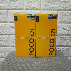 Poco C71 4/128 Black New Bnib No Repack Garansi Resmi Xiaomi