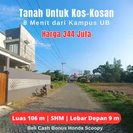 Tanah SHM Lowokwaru Kota Malang Cocok Bangun Kost