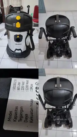 Dijual Vaccum Cleaner Wet And Dry 60L KRISBOW
