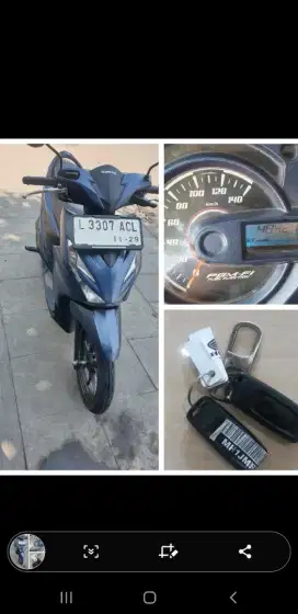 BEAT DULUXE ZTH 2025 keyles Remot seperti baru km 04 rb pjk 11-2025