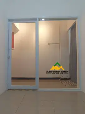 Pintu, Kaca, Kusen, Jendela, Kitchen set, Partisi aluminium