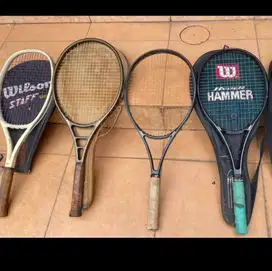 Dijual borongan apa adanya raket Tennis Prince, Yonex.
