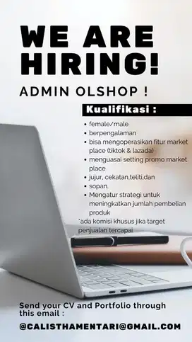 ADMIN ONLINE SHOP