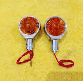 Lampu Sein Stang Jalu Bar End Motor Tua Jadul Model BMW R25, R26, R27