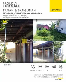 Jual Tanah dan Ruko Lokasi Strategis Pinggir Jalan di Kuningan