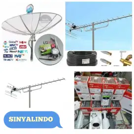 SPESIALIS pasang antena TV digital service parabola dan camera CCTV