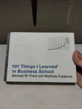 Buku Bisnis 101 Things I learned