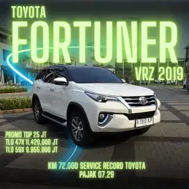 toyota Fortuner VRZ 4x2 tahun 2019