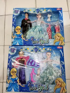 Mainan Anak Boneka Barbie isi 2