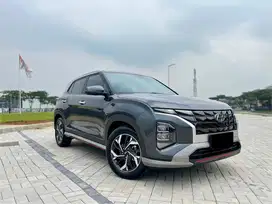(KM 12 RIBU) Hyundai Creta Prime IVT Abu-abu 2023 GRESS LIKE NEW