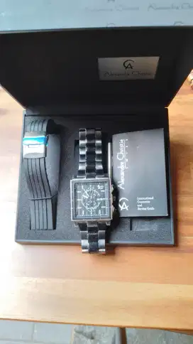 Jual Jam Tangan Alexandre Christie Mulus No minus + Box Murah