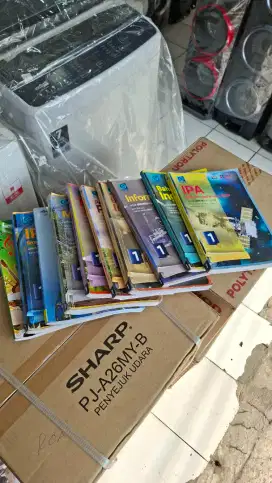 BUKU CETAK PELAJARAN KELAS 7 ATAU 1 SMP ,BEKAS 2024 2025,10BUKU