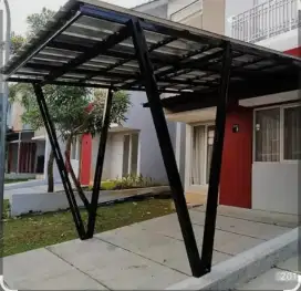 Kanopi baja ringan dan hollo galvanis