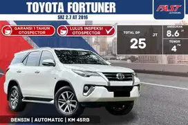 TOYOTA FORTUNER SRZ 2016 2.7 AT VERY LOW KM.45RB & PAJAK PANJANG #F4ST