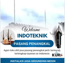 Spesialis pasang penangkal petir dan grounding mesin Bandung