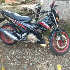 Jual motor satria fu karbu