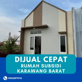 Jual Rumah Subsidi Karawang Barat Hanya 20 Menit Dari Kawasan Industri