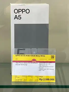 Oppo A5 4GB 8/128GB | Segampangitu Cicilan Pakai Homecredit Cukup KTP