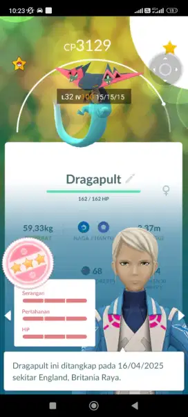 Akun pokemon go level 43