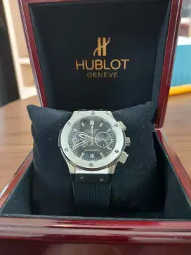 Hublot rubber strap hitam Unisex Premium Quality like new