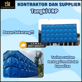 Tangki FRP termurah - Kuat & tahan Korosi