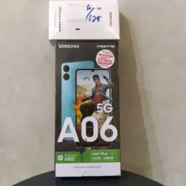 HP Baru Samsung A06 5G POTONGAN HARGA dan GRATIS CHARGER ORI