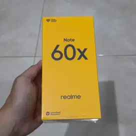 Realme Note 60x 4/128Gb New Segel Garansi Resmi