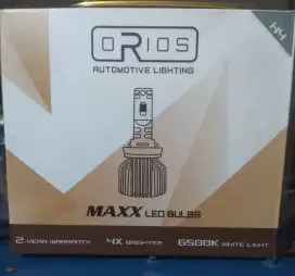 Lampu mobil led orios H4,6500k.1 set kanan dan kiri