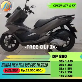 HONDA NEW PCX 150 CBS TH 2020 FREE KIRIM SEJABODETABEK DAN BERGARANSI