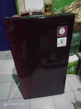Jual kulkas bekas merek shap 1 pintu