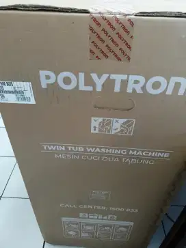 JUAL MURAH MESIN CUCI POLYTRON PWM 8076