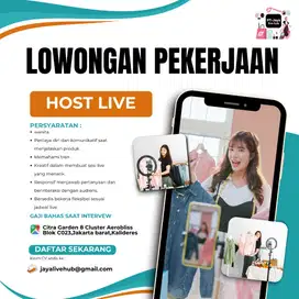 Host live TikTok