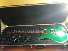 Custom Electric, PRS alike, Complete with Effects and Case, 16 years.